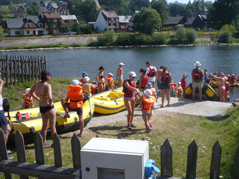 Splavovanie Dunajec