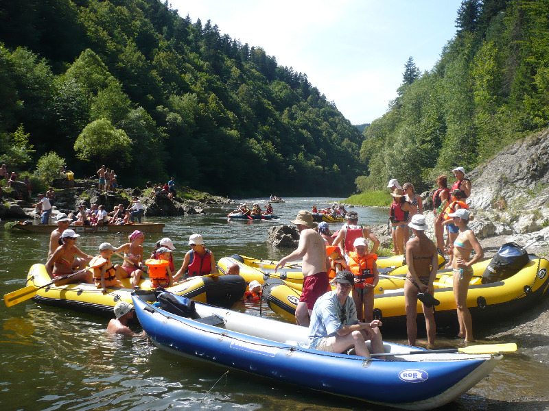 Splavovanie Dunajec