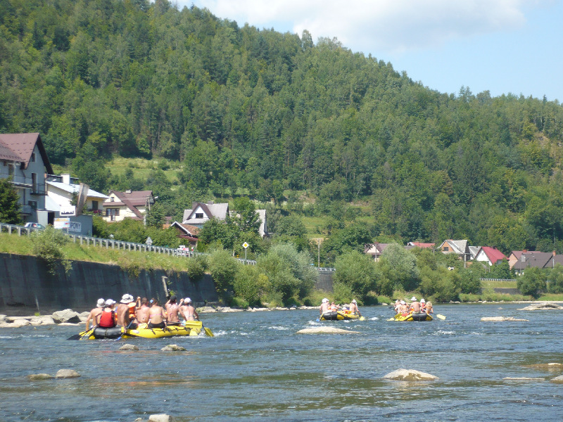 Splavovanie Dunajec